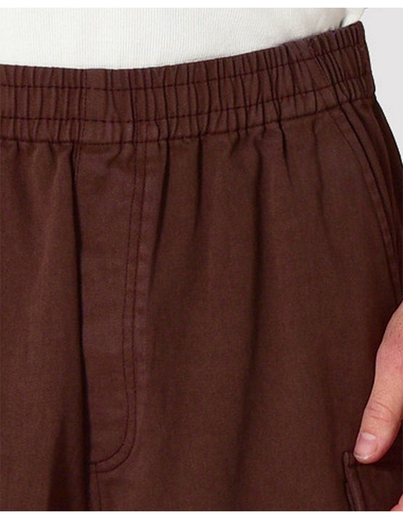 Rollas Cargo Short Dark Cocoa