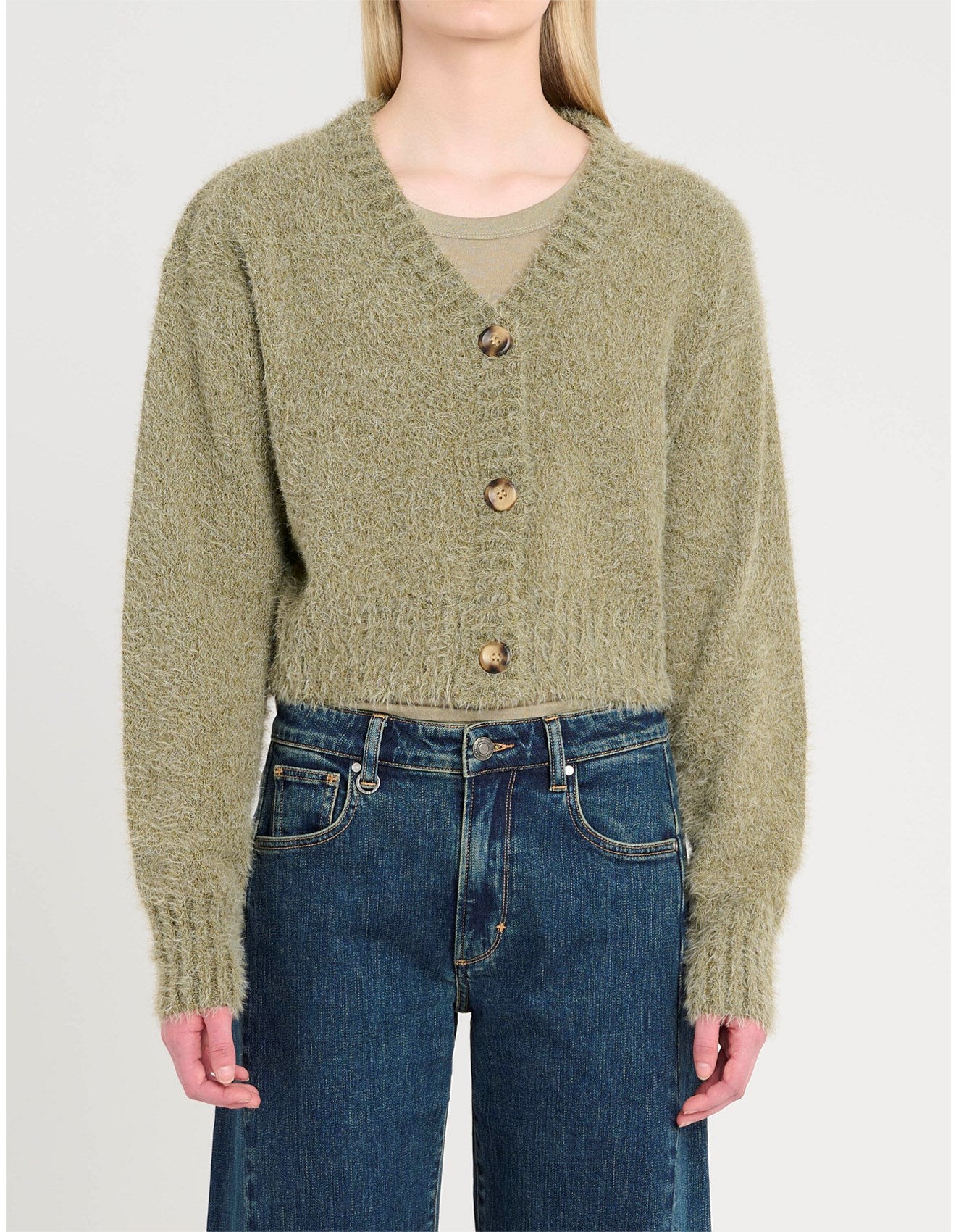 Neuw Denim Kate Knit Cardigan Putty
