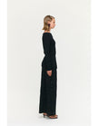 Staple The Label Miya Twist Knit Top Black