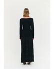 Staple The Label Miya Twist Knit Top Black
