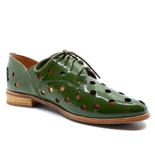 Load image into Gallery viewer, Mollini Quartet Dark Khaki Patent Leather
