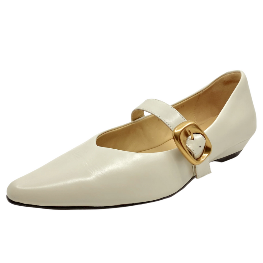2 Baia Vista Gillian Winter White Leather
