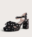 Bresley Sam Platform Heels Black Spot