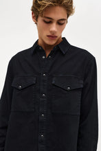 Load image into Gallery viewer, Neuw Denim M55 Denim Shirt Overdyed Black
