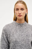 Neuw Denim Boucle Crew Charcoal Marle