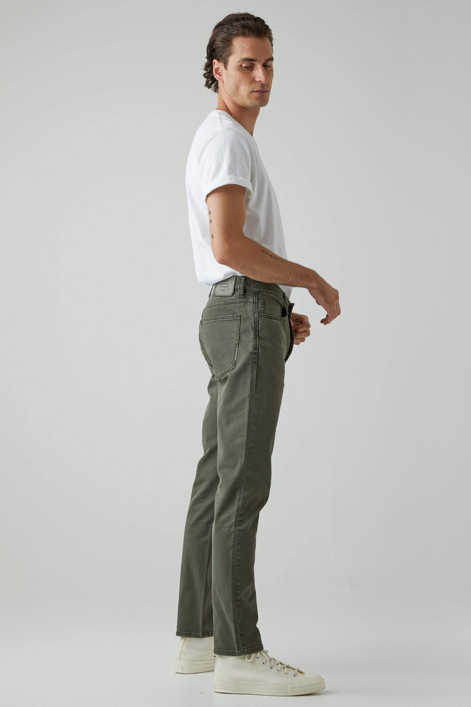 Neuw Denim Lou Slim Twill Military