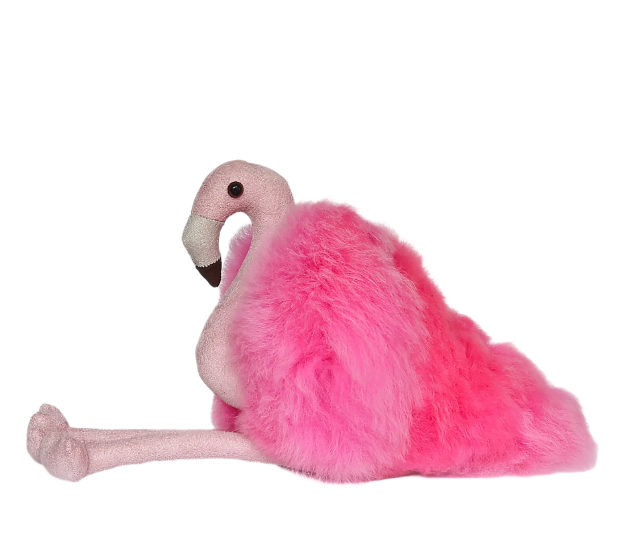Auskin Collectible Alpaca Huacaya Flamingo Fuchsia 30cm
