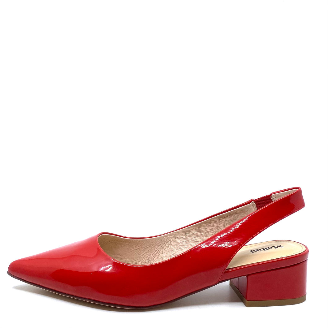 Mollini Themust Red Patent Leather