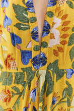 Load image into Gallery viewer, Farm Rio Yellow Summer Garden Maxi Dress
