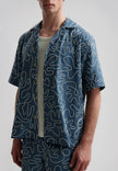 Dstrezzed Leo Resort Shirt Blue Fusion