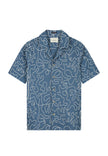 Dstrezzed Leo Resort Shirt Blue Fusion