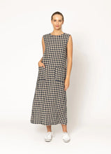Load image into Gallery viewer, Two By Two Lulu Dress Navy Check
