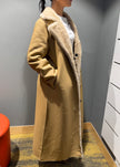 DEA Faux Fur Trench Shielding Beige