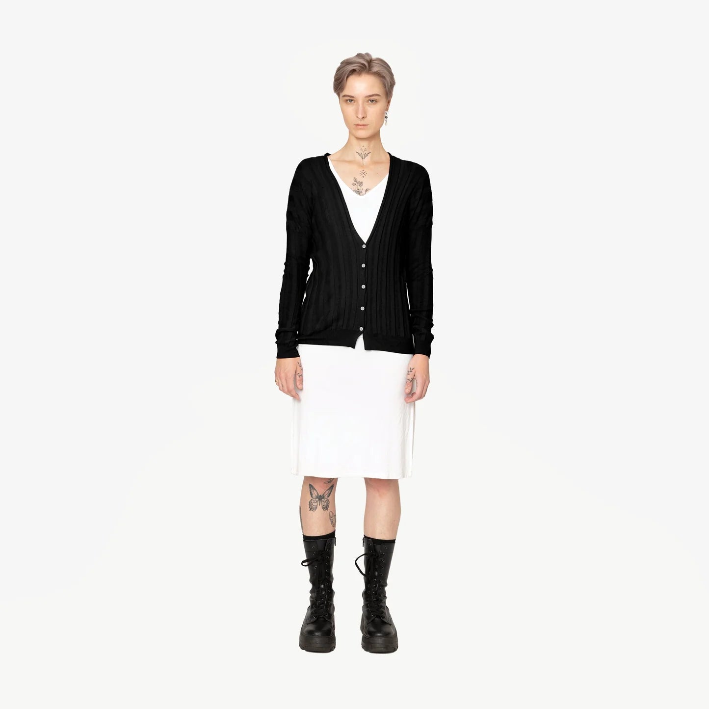 Bone & Arrow Sigma Cardigan Black