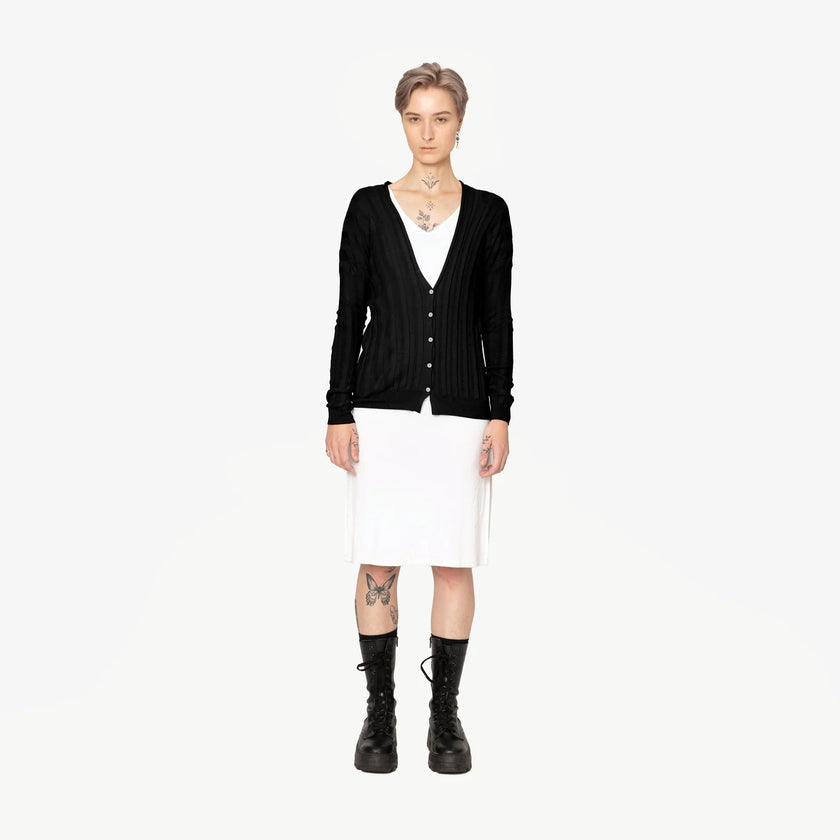 Bone & Arrow Sigma Cardigan Black