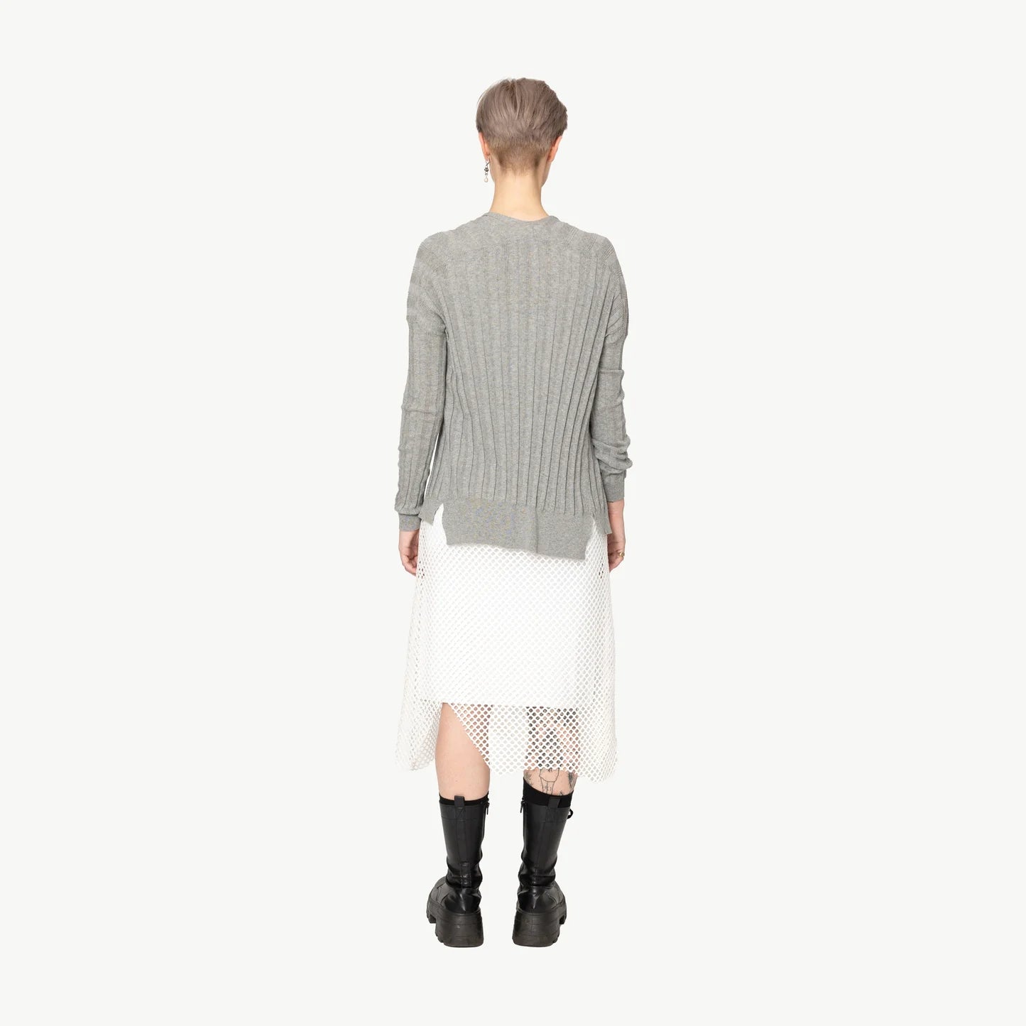 Bone & Arrow Sigma Cardigan Grey Marle
