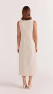 Staple The Label Alba Midi Dress Natural-Marle