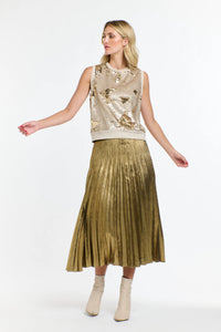 365 Days Sequins Tank Pearl/Gold