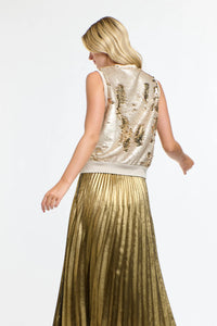 365 Days Sequins Tank Pearl/Gold