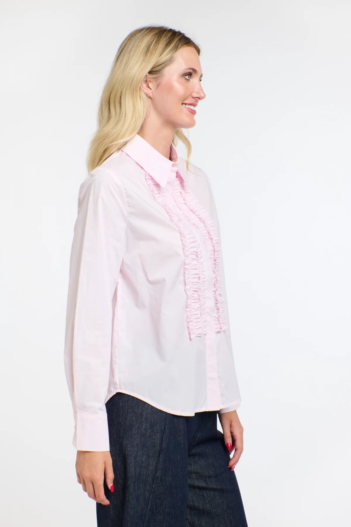 365 Days Tuxedo Shirt Soft Pink