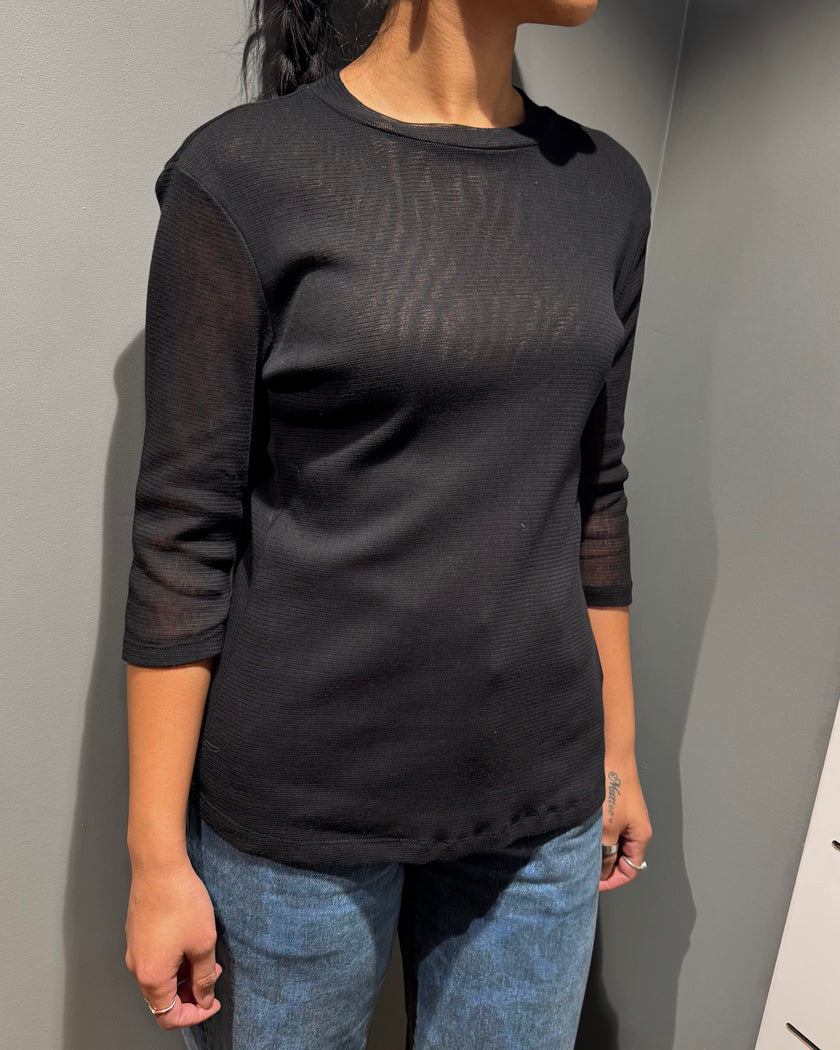 M. A. Dainty Meadow Top Black