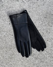 Cinnamon Creations GL031 Faux Leather Glove Black