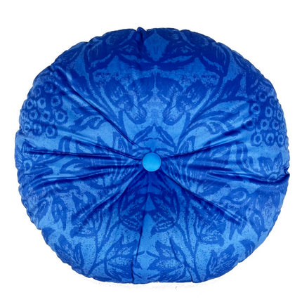 Anna Chandler Design Velvet Cushion Blue Nomad