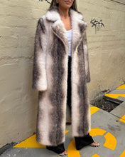 Load image into Gallery viewer, DEA The Label Faux Fur Trench Arctic Fox Cream
