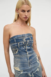 Neuw Denim Digital Dress Mid Vintage Indigo