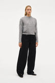 Neuw Denim Boucle Crew Charcoal Marle