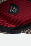 Brixton Hooligan Snap Cap Navy/Sand Houndstooth