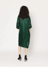 Load image into Gallery viewer, Blacklist Aten Dress Green Print
