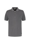 Dstrezzed Silas Zip Polo Dark Gray