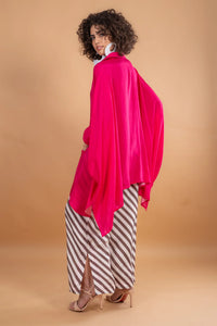 Anannasa Solid Easy Top Pink