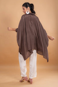 Anannasa Solid Easy Top Mocha