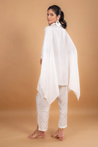 Anannasa Solid Easy Top Off White