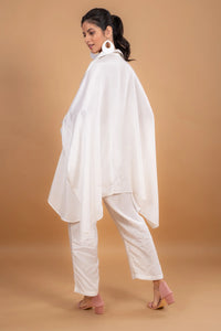 Anannasa Solid Easy Top Off White