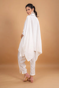 Anannasa Solid Easy Top Off White