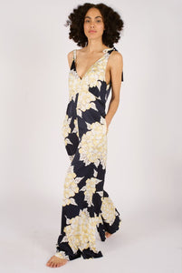 Traffic People Gracie Jumpsuit Navy/Cream