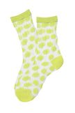 Olga De Polga Posie Netting Socks Citrus