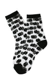 Olga De Polga Posie Netting Socks Black