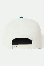 Load image into Gallery viewer, Brixton Oath III Snapback Off White/Night Sage
