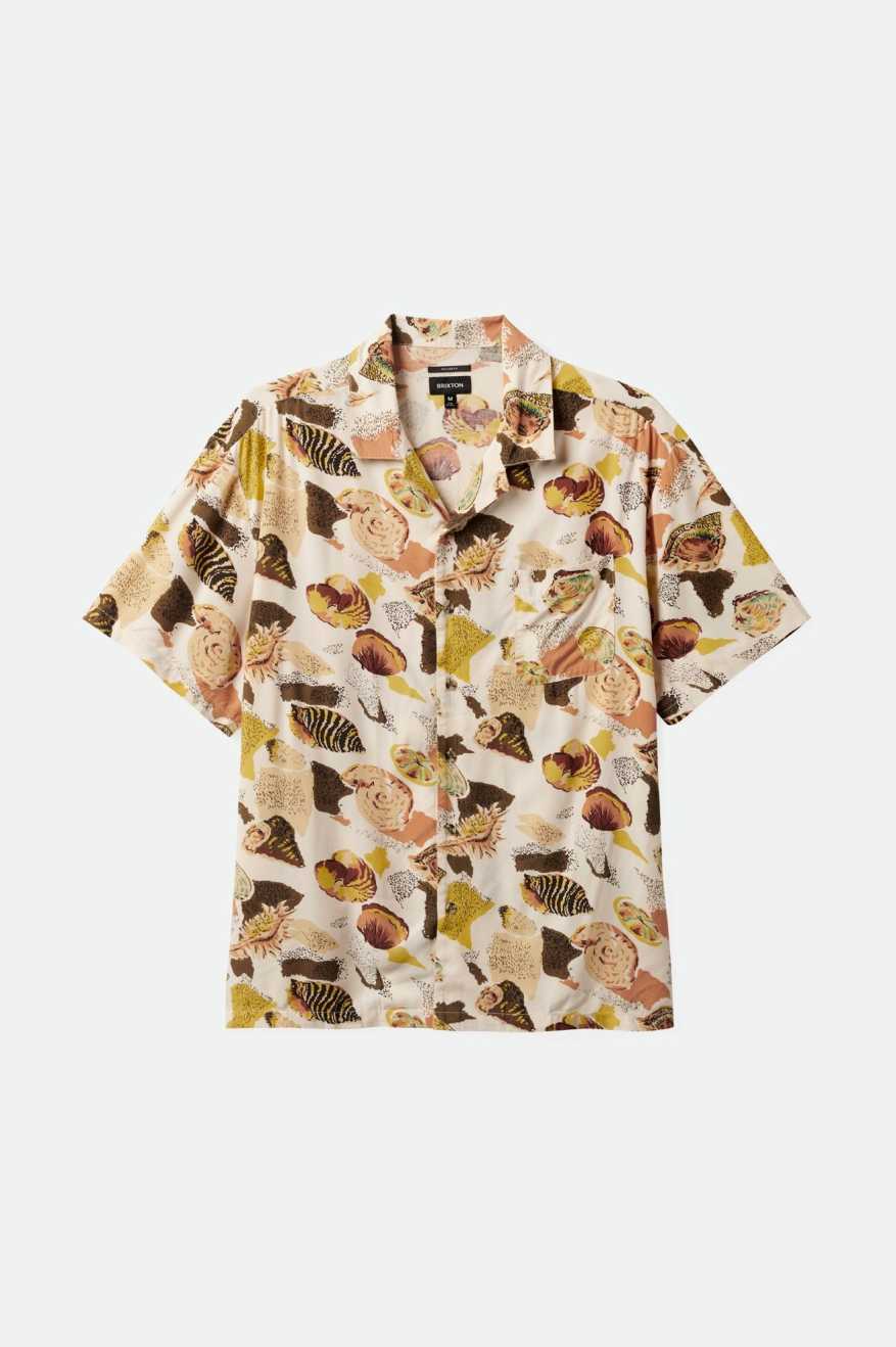 Brixton Bunker Reserve S/S Woven Multi Color Shell