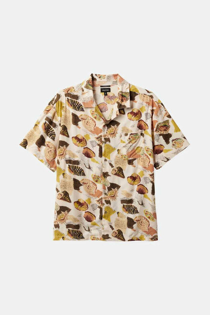 Brixton Bunker Reserve S/S Woven Multi Color Shell