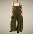 Tibet House AS41 Thick Cotton 3 Pocket Overalls Khaki