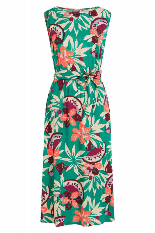 King Louie Ellie Dress Aqua Green