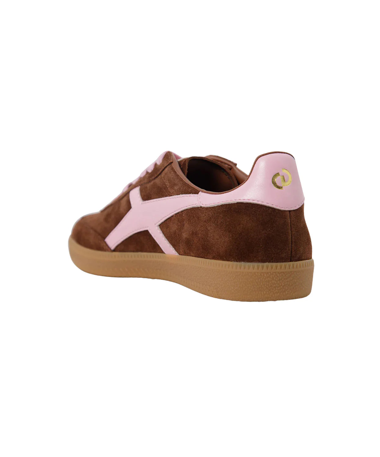 Goodsole 2001 Crossroads Sneakers Coffee/ Candy Pink Suede