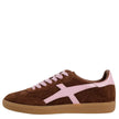 Goodsole 2001 Crossroads Sneakers Coffee/ Candy Pink Suede
