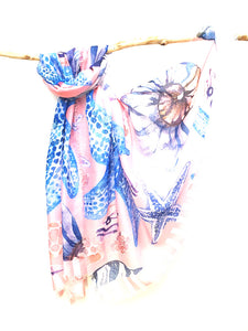JJ Sisters 4A36 Ocean Scarf