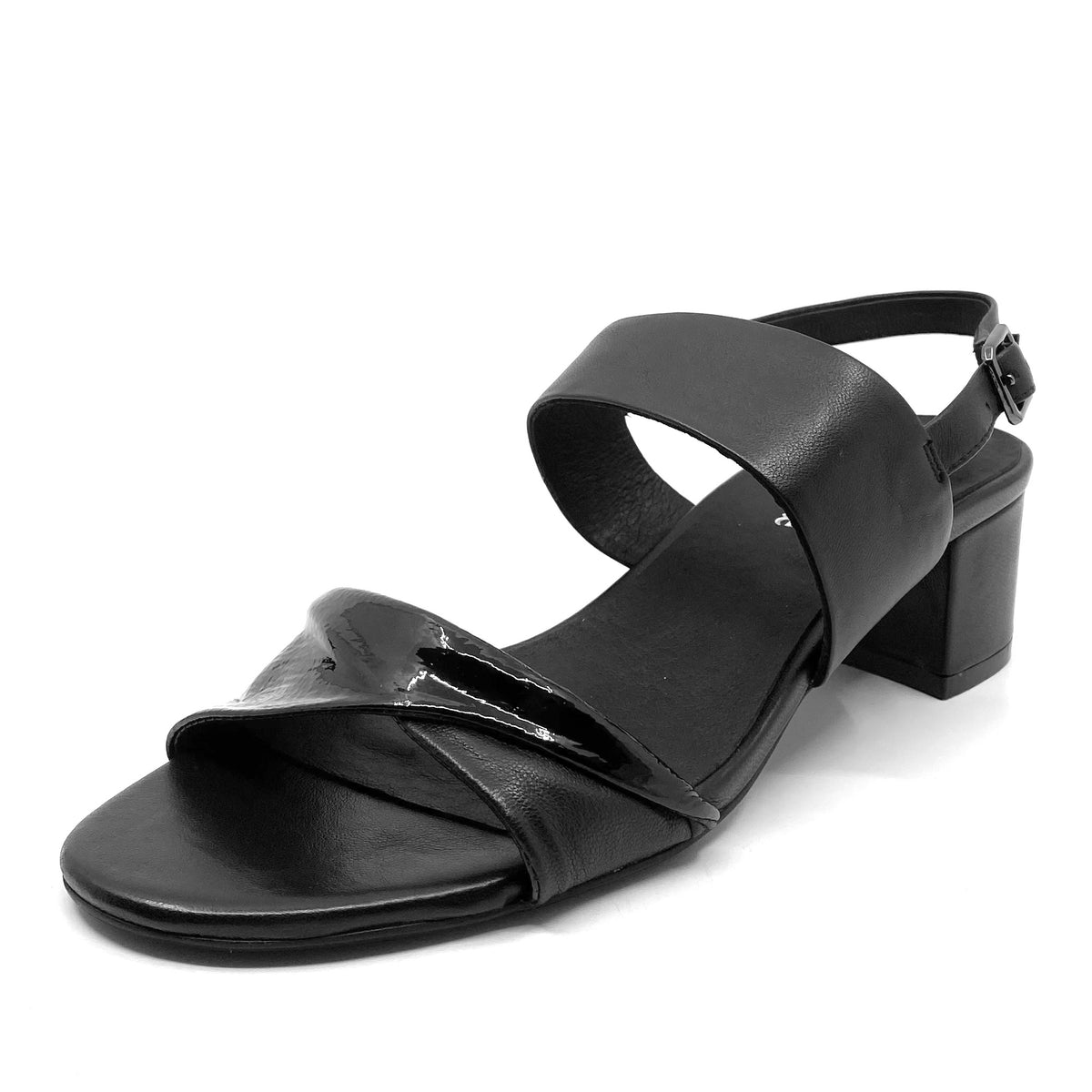 Django & Juliette Amarillo Black Patent Leather